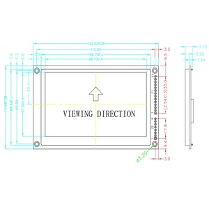 TCC <strong>lcd</strong> 4.3 inch <strong>tft</strong> 480x272 resolution TC76680 driver SPI interface 4.3&quot; <strong>lcd</strong> display module - Product Image 5
