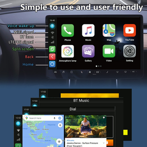 Android 10,0 sistema dual Reproductor multimedia Inalámbrico carplay ai caja android auto 4G + 64G coche universal USB macho y jugar - Product Image 3