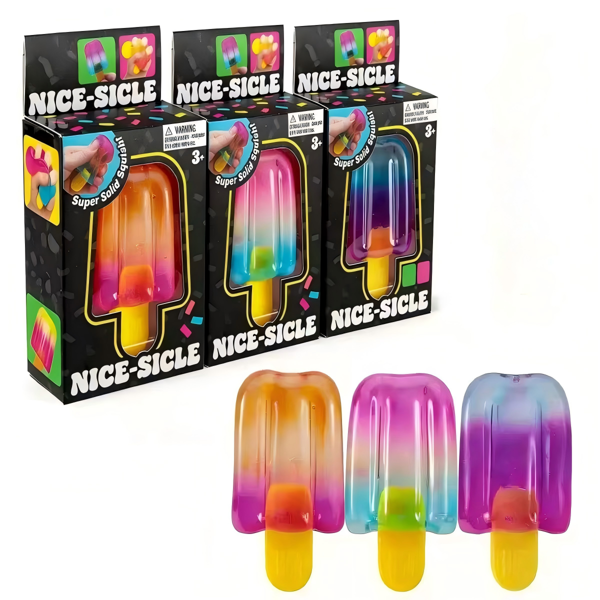 Orange boxed popsicles