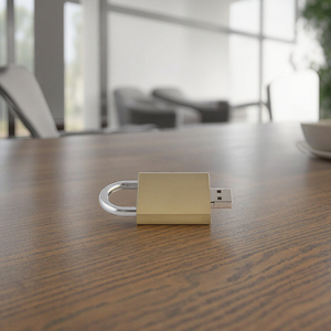 定制印刷徽标32gb USB 2.0闪存驱动器金属内存锁，适用于移动和商务电脑使用新型礼品 - Product Image 3