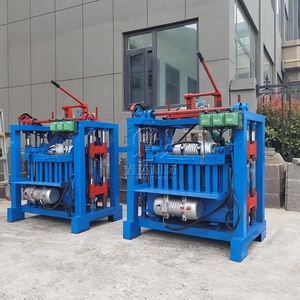 Bloque de enclavamiento de cenizas volantes de segunda mano, equipo de construcción, máquina de fabricación de ladrillos huecos estándar de enclavamiento Manual a la venta - Product Image 6
