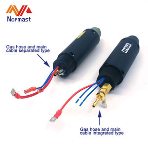 Đầu cắt <span class=keywords><strong>plasma</strong></span> CNC làm mát bằng khí PTM60, thân đèn pin thẳng, đầu hồ quang dẫn hướng 60Amp - Product Image 4