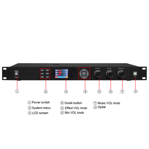 Procesador de Audio Digital DSP Gestión de altavoces Procesador de Audio Dsp X6 Procesador de efectos de Audio Driverack Digital profesional - Product Image 6
