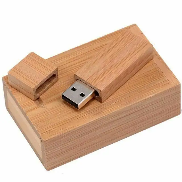 Деревянный USB-накопитель с логотипом на заказ, 3,0, 2,0, 64, 16 ГБ