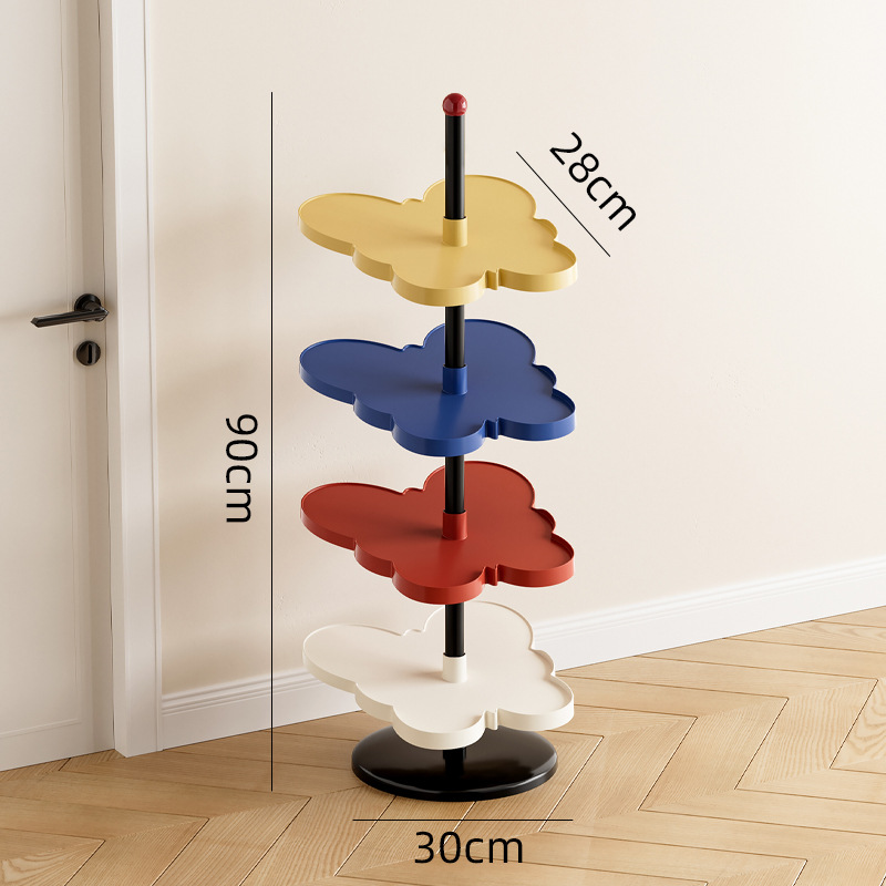 4 layers - blue, yellow, red and white