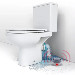 Batterie betriebener Wasser leck detektor 110DB Wasser leck alarm Audio-und Licht warnungen für die Sicherheit zu Hause - Product Image 3