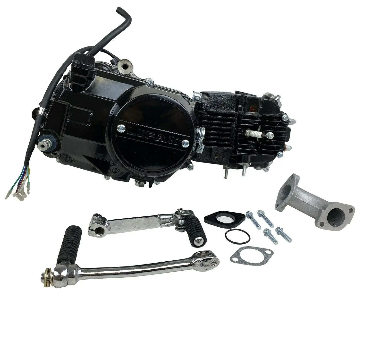 Moteur de moto manuel monocylindre 4 temps moteur d'embrayage pour Honda CRF50 XR50 CRF Lifan 125cc