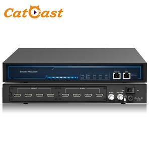 Modulador de codificador digital 1080P 8 HD Mi a 4 portadores RF HD de P - Product Image 3