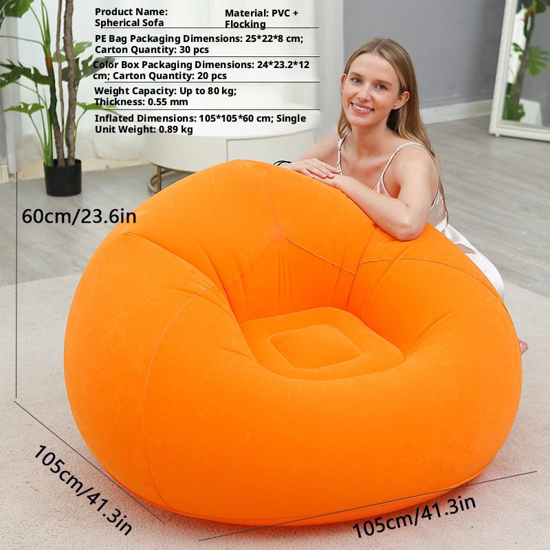 Bolsa esférica naranja