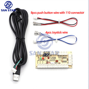 USB-контроллер с нулевой задержкой, аркадный usb-кодировщик, аркадный контроллер в течение 7 дней, кнопочный кабель - Product Image 3