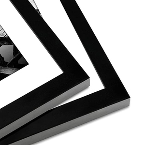 Modern 30 <strong>X</strong> <strong>40</strong> Solid Wooden Black Photo <strong>Frame</strong> with UV Printing Creative Square Picture <strong>Frame</strong> for Home Decoration Iron Metal Type