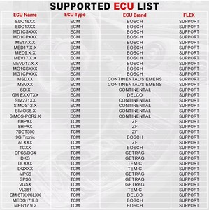 Lanciare X431 ECU & TCU programmatore supporto ECU Read & Write Standalone supporta la correzione del Checksum IMMO Off ECU strumento di programmazione ECU - Product Image 5