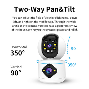 C992DR Dual Lens HD Monitor <strong>Camera</strong> Wifi Home Security Cctv <strong>Camera</strong> Connected to Mobile Phone 2-way Audio Baby <strong>Camera</strong> - Product Image 6