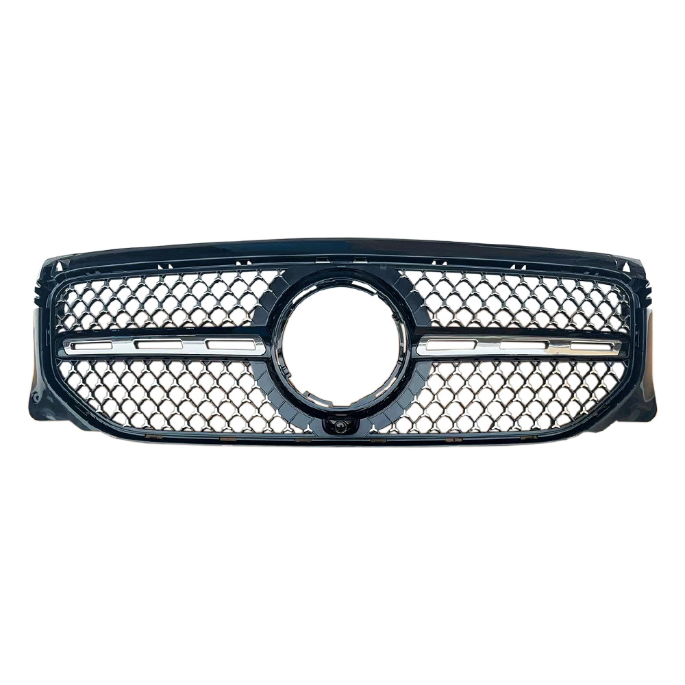 Grille noire avec motif étoile