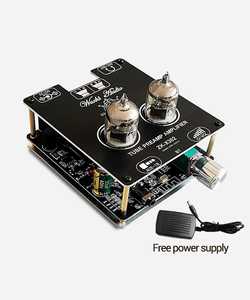 โมดูลแอมป์ขยายเสียงหลอด,DC 12V 3A X302 BT 5.0อินพุต30W + 30W 6J1หลอดพร้อม HIFI EU/US แหล่งจ่ายไฟ - Product Image 2