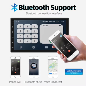 Autoradio intelligent AI 7/9/10 pouces 2Din écran tactile complet, lecteur MP5, lien miroir BT, USB, IOS/Android CarPlay pour universel - Product Image 3