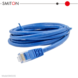 Cat5 UTP跳线，带短RJ45插头通信电缆产品 - Product Image 6