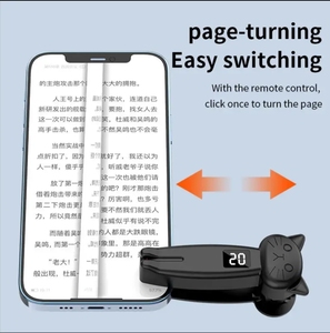 WiFi & 4G anello di scorrimento telecomando per TikTok Kindle App e dispositivi di lettura Android sistema Flip Design pagina Turner funzione - Product Image 3
