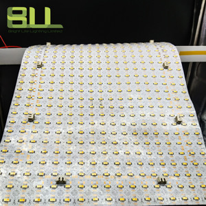Reklam taş arka aydınlatma için CCT çift renk 2835 24V 1296LED esnek LED levha ışık - Product Image 3