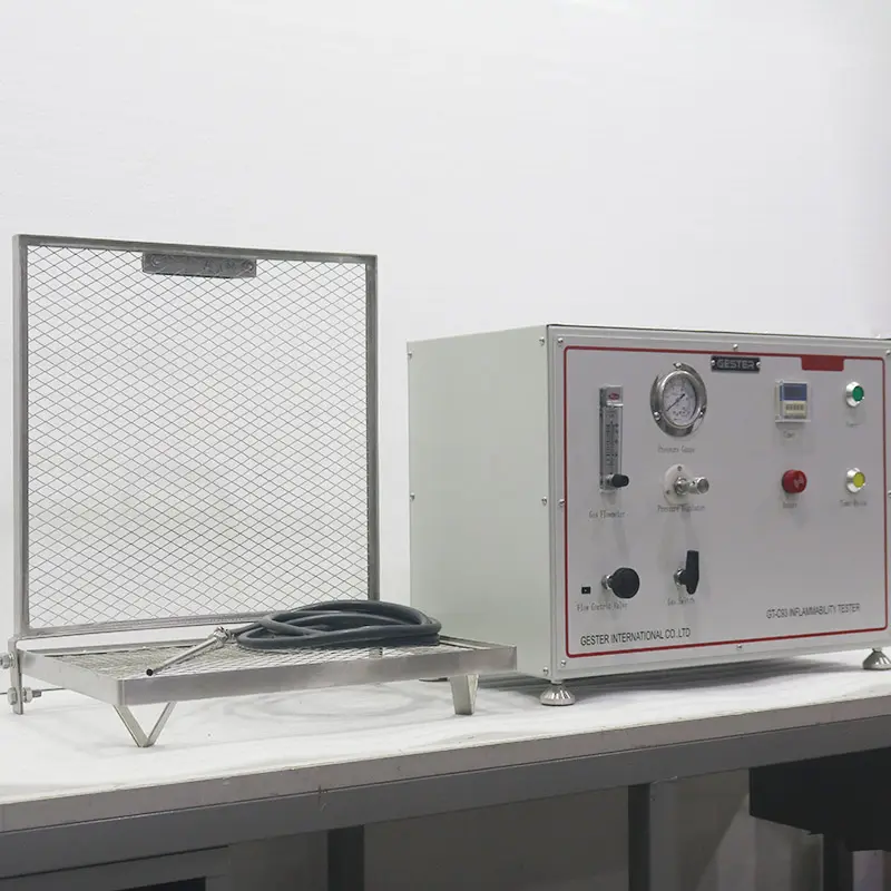 Bs 5852 testador de flammabilidade do laboratório de combustão