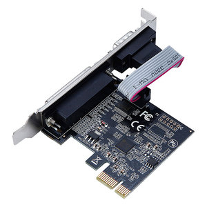 AX99100 Chip PCIe1x <strong>Pci</strong> Express Expansion Card 1 Serial 1 RS232 Parallel Port Riser Card - Product Image 2