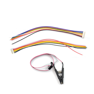 Programmatore originale RT809F + 11 adattatori + morsetto SOP8 + morsetto a clip 1.8V/tssopop8 SOCKET VGA programmatore LCD scheda ICSP 24 serie 25 93 IC