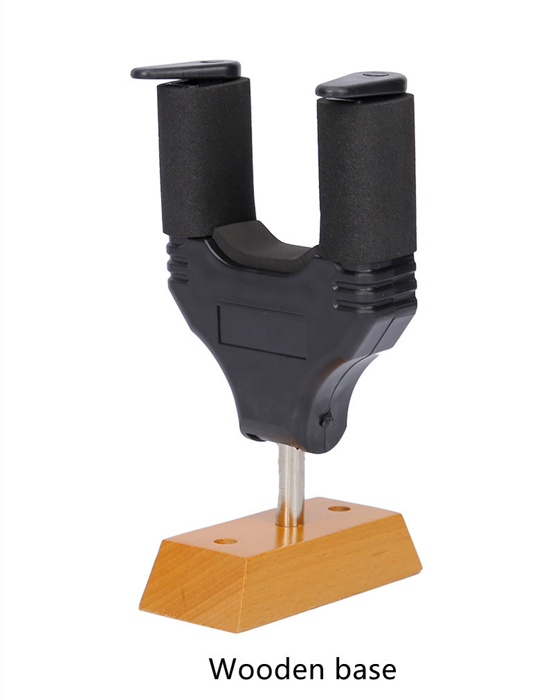 Guitar hook Wood base