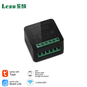 Lezu para Tuya Mini Smart Switch Control de 2 vías Wifi/inalámbrico Zigbee DIY Relé Homekit Switch Module para Light Breaker 15A Max. - Product Image 1