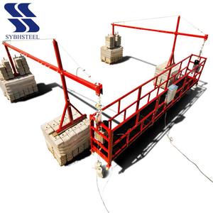 Plataforma suspendida eléctrica ZLP800 para construcción y mantenimiento de edificios con longitud ajustable y alta capacidad de carga - Product Image 2