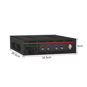 ZOOMWIN nuevo Core I7 3612QM I7 2630QM Mini PC 8 * USB Win10/11 ventilador de sistema de refrigeración pantalla HD ordenador portátil X86 de baja potencia - Product Image 3