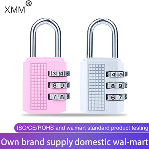 XMM Factory Direct Supply Small Digital Combination Lock with 3 Number <strong>Codes</strong> High <strong>Security</strong> Reset <strong>Password</strong> Good Padlock XMM-8021 - Product Image 4