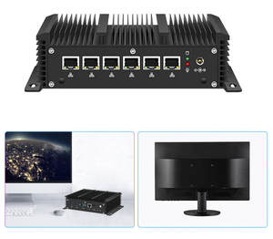 Sharerdp personalizable N100 6 Lan HD puertos COM Pfsense Industrial Desktop Comput Fanless Mini PC integrado con puerto paralelo - Product Image 4