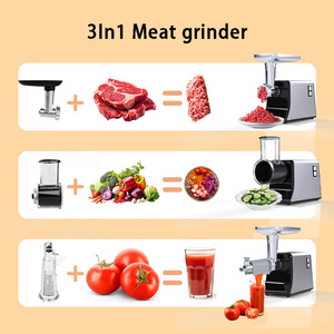OEM Electric Meat Grinder Factory Custom, tragbare Fleischwolf für zu Hause, Multifunktions-Wurst puffer und Fleisch füll maschine
