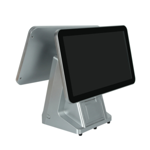 Windows 15.6&quot; Dual Screen High End Price Cheap Billing Software Pos Machine with Printer Barcode Scanner Cash Drawer - Product Image 4