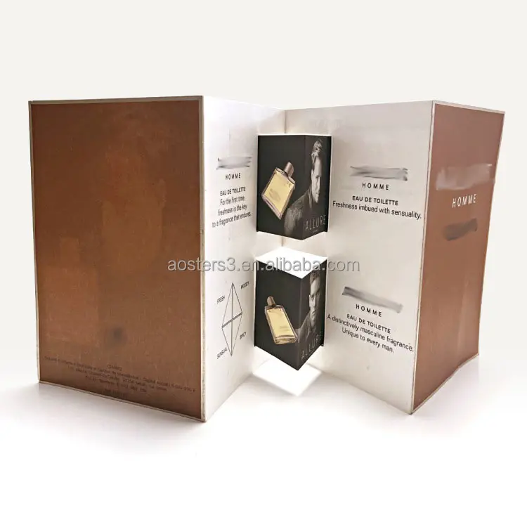 Porte-brochure affiche a6 brochure pour catalogue de produits brochure parfum