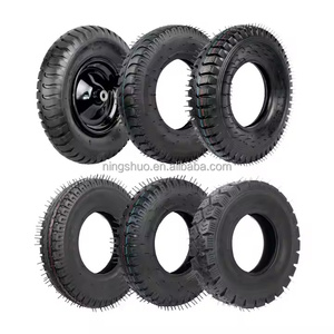 NSPM7043 New Production Super Quality 2.50-4 Rubber Wheelbarrow Hand Trolley <strong>Tires</strong> Utility Cart Wheels - Product Image 6