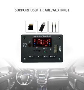 蓝牙扬声器模块便携式音频Mp3音乐播放器解码器板，带Usb调频tf卡 - Product Image 2