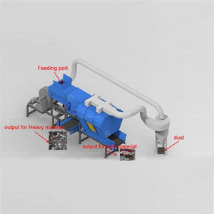 Separatore d'aria multi-funzionale per separare separatore di plastica e paperbfilm in metallo separatore per impianti di rifiuti domestici - Product Image 2