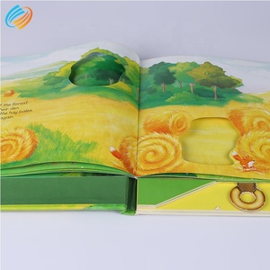CUSTOM วารสารพิมพ์ปกแข็งพิมพ์การ์ตูน Pop Up เด็กกิจกรรมกระดาษแข็งหนังสือ Story Picture Book - Product Image 6