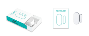 Puerta impermeable Bluetooth Alarma magnética Sensor de baliza IoT Sensor de ventana inalámbrico con SDK - Product Image 5