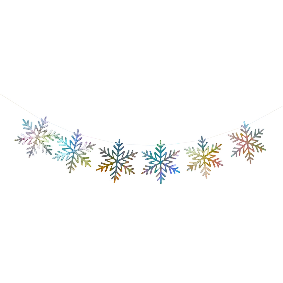 6 lasers flocon de neige