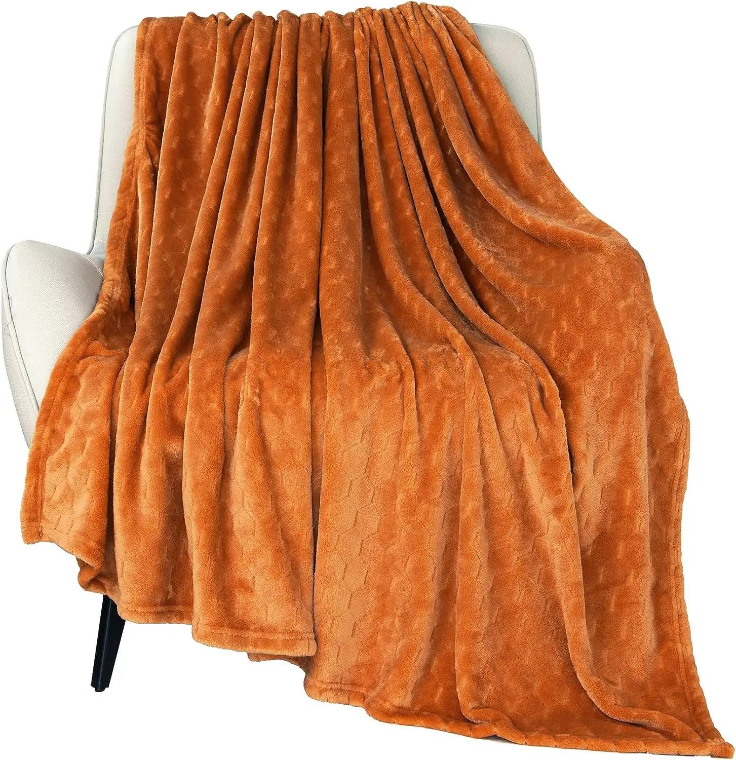 Suministro de fábrica, venta al por mayor, manta tejida de franela súper suave y acogedora para sofá cama