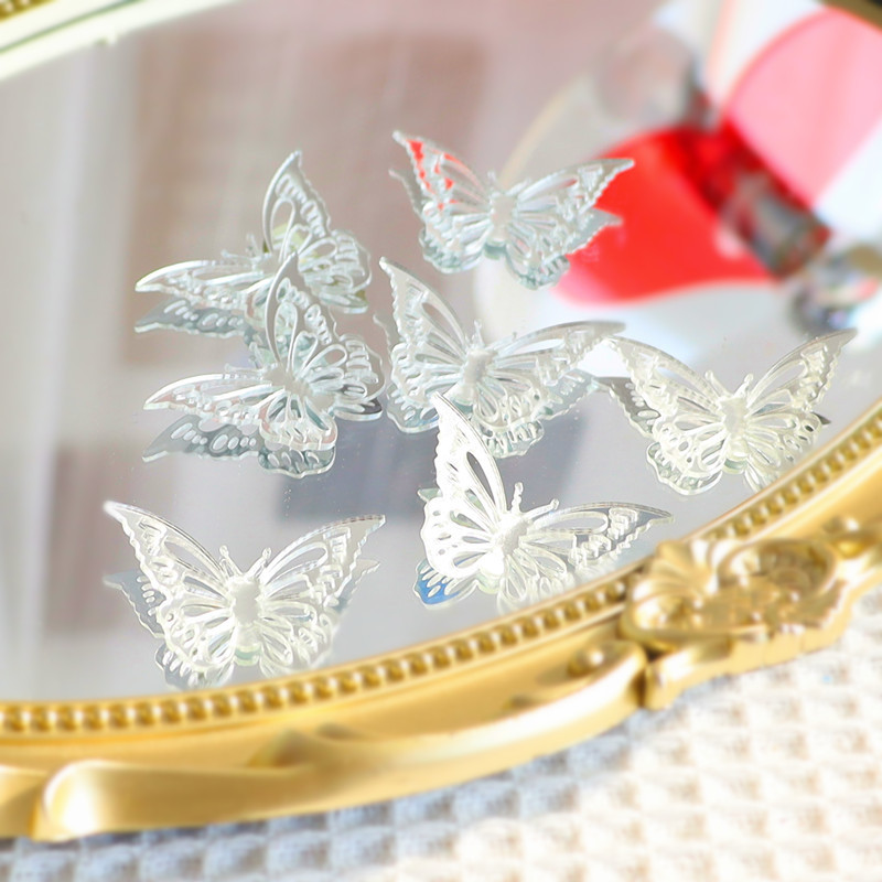 Argento, 10 pezzi (larghezza 5 cm, altezza 6 cm)
