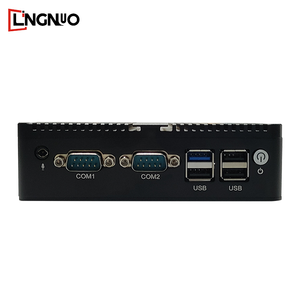 Mini computadora sin ventilador directa de fábrica N2840 CPU 2 LAN 6 USB mini computadora industrial