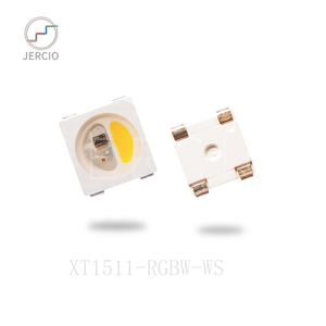 Jercio XT1511 RGB P8 (аналогичный с WS2812B) 1000 шт. 5050 SMD пикселей светодиодный чип 0,2 w/шт индивидуально адресуемый полноцветный DC 5V
