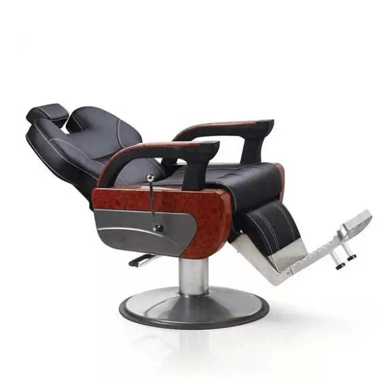 Cadeira de barbeiro usada para barbearia, equipamento de salão de cabeleireiro, cadeira de barbeiro para cabeleireiro, venda imperdível
