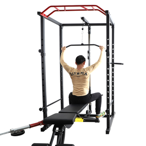 Yüksek kalite ayarlanabilir çok fonksiyonlu Squat çerçevesi Smith makinesi Metal egzersiz ekipmanları - Product Image 3