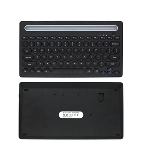 Teclado inalámbrico para tableta, soporte para ranura para teléfono, teclado de carga inalámbrico, teclado inalámbrico de oficina, 2, 2, 2 - Product Image 5