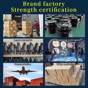 Proyektor iklan Logo Ip67 40w, proyeksi putar LED tahan air luar ruangan HD kustom - Product Image 4