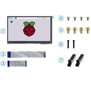 MIPI DSI-Display 7 ''Capac itive Touch 800*480 IPS TFT DSI-Display für Raspberry Pi 4B/3B/3B